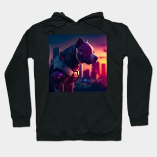 Cyberpunk Dog Hoodie